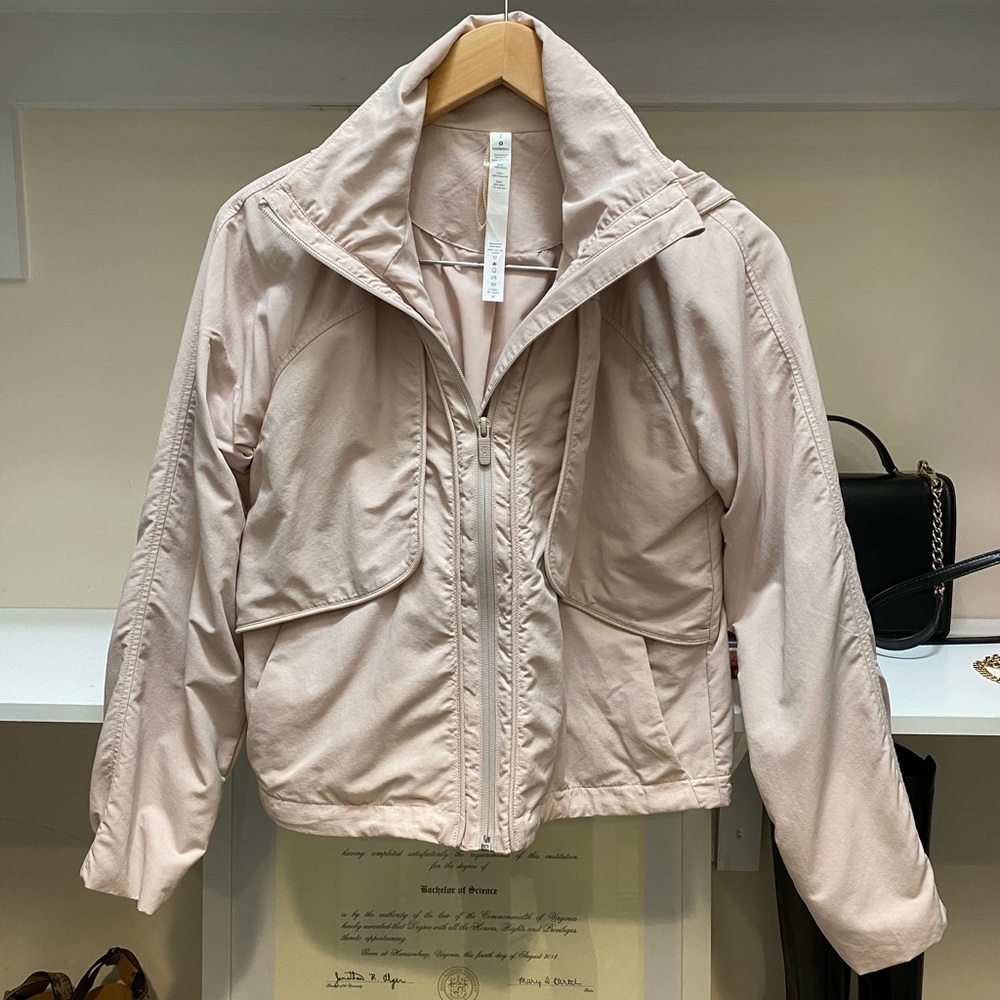 Blush Pink Lululemon Jacket